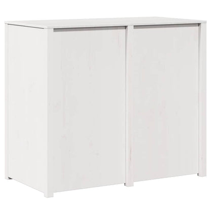 Keukenkast Warmwit 106 x 55 x 92 cm Massief grenenhout