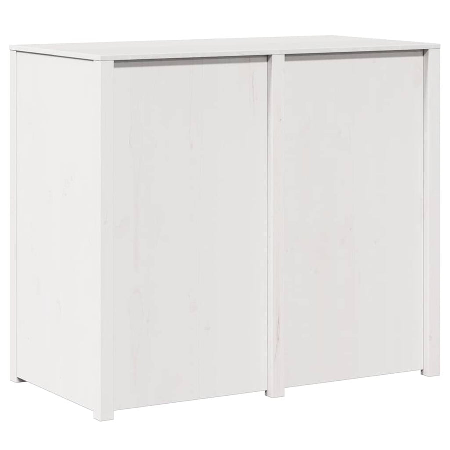 Keukenkast Warmwit 106 x 55 x 92 cm Massief grenenhout
