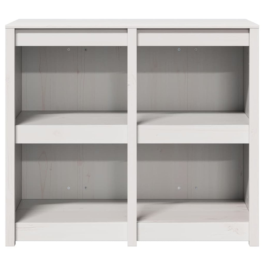 Keukenkast Warmwit 106 x 55 x 92 cm Massief grenenhout