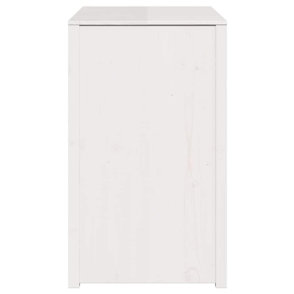 Keukenkast Warmwit 106 x 55 x 92 cm Massief grenenhout