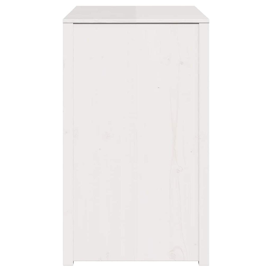 Keukenkast Warmwit 106 x 55 x 92 cm Massief grenenhout