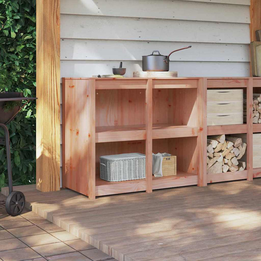 Keukenkast Bruin Eiken 106 x 55 x 92 cm Massief grenenhout