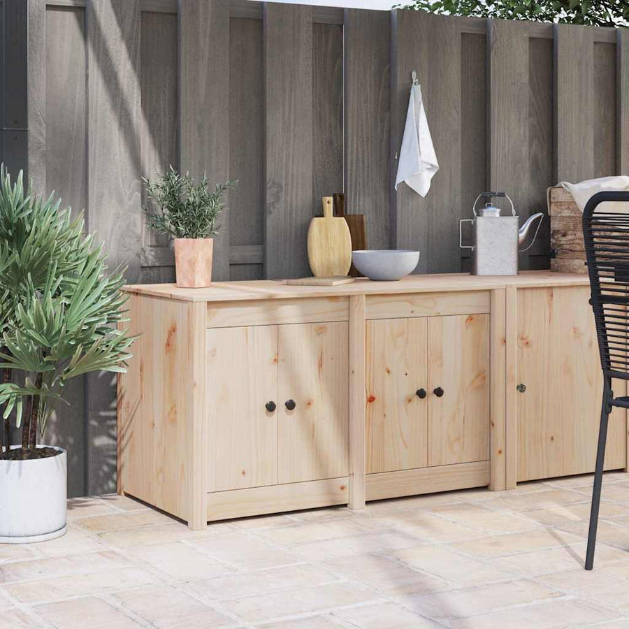 Keukenkast Bruin Eiken 106 x 55 x 64 cm Massief grenenhout
