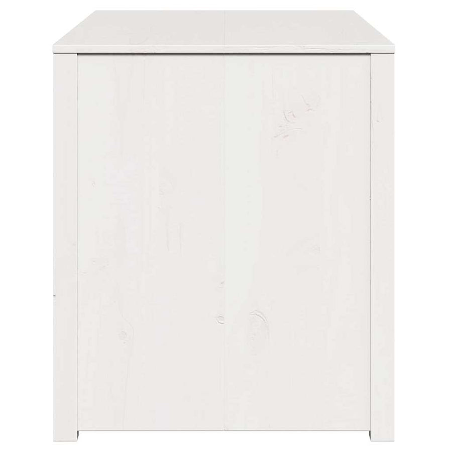Keukenkast met plank Wit 106 x 55 x 64 cm Massief grenenhout