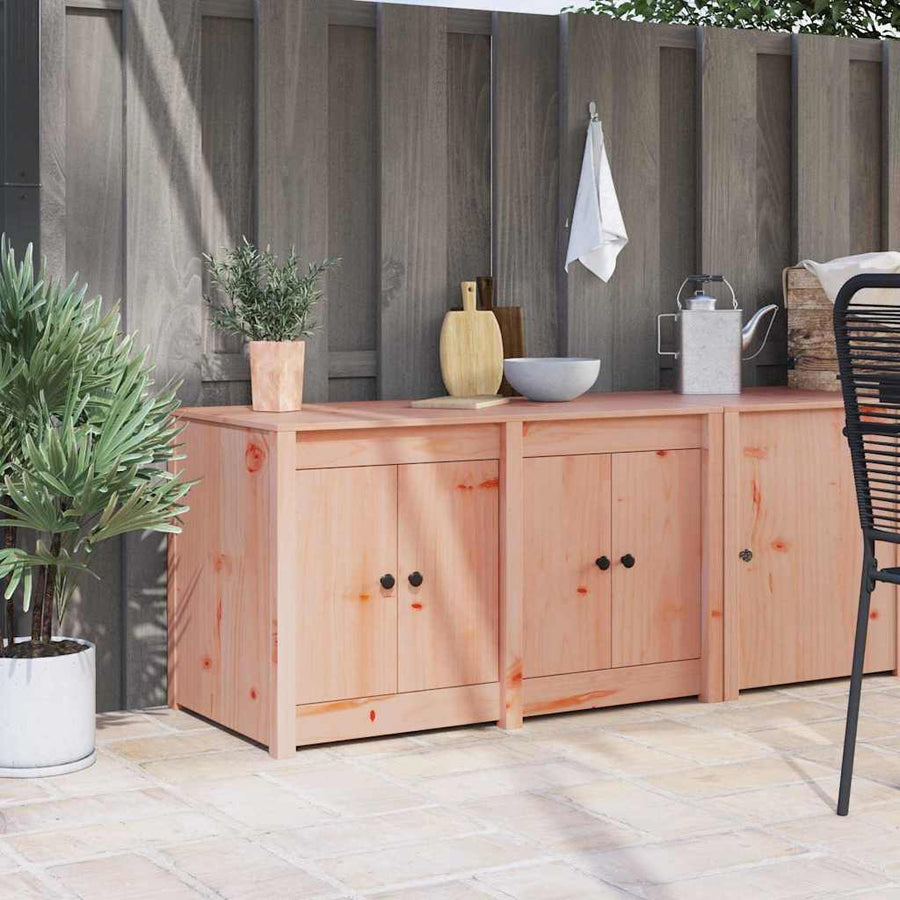Keukenkast Bruin Eiken 106 x 55 x 64 cm Massief grenenhout