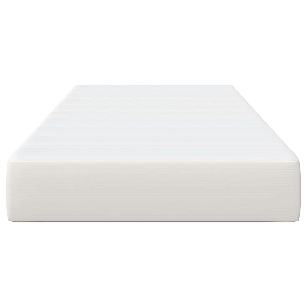 Bedmatras met matras Crème 90 x 190 cm Stof