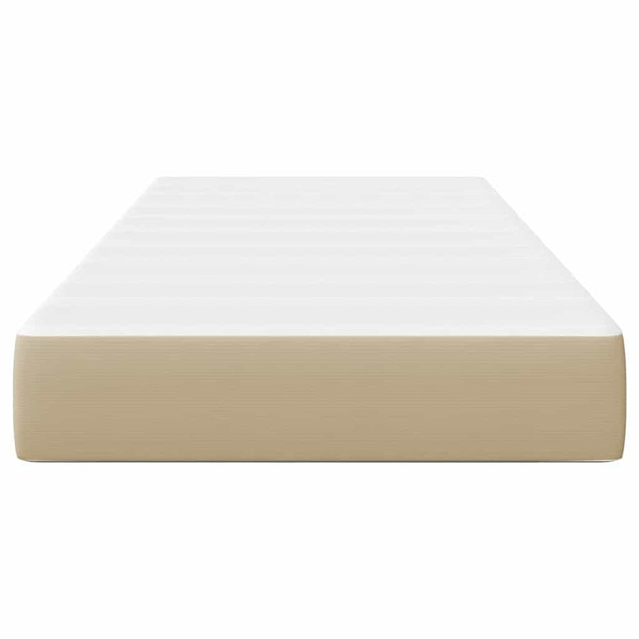 Bedmatras met matras Saliegroen 90 x 200 cm Stof