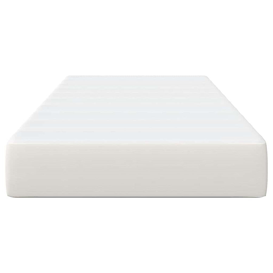Bedmatras met matras Crème 100 x 200 cm Stof