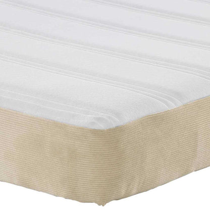 Bedmatras met matras Saliegroen 100 x 200 cm Stof