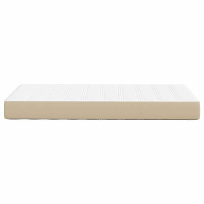 Bedmatras met matras Saliegroen 100 x 200 cm Stof
