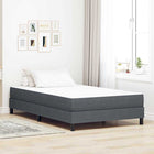 Bed Mattress Grey 120 x 190 cm Fabric