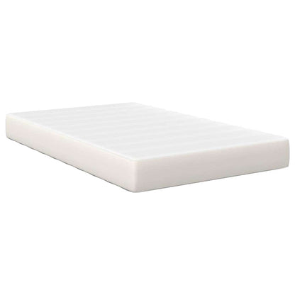 Bedmatras met matras Crème 120 x 190 cm Stof