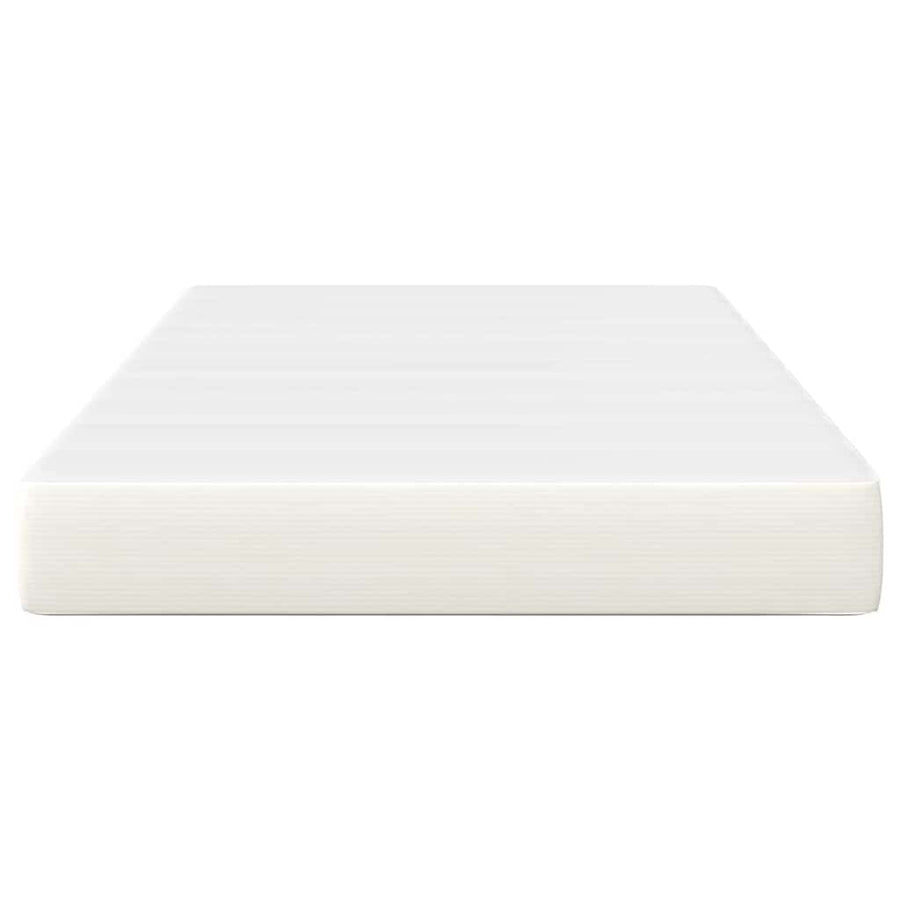 Bedmatras met matras Crème 120 x 190 cm Stof