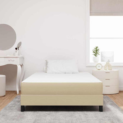 Bedmatras met matras Saliegroen 120 x 190 cm Stof