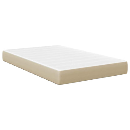 Bedmatras met matras Saliegroen 120 x 190 cm Stof