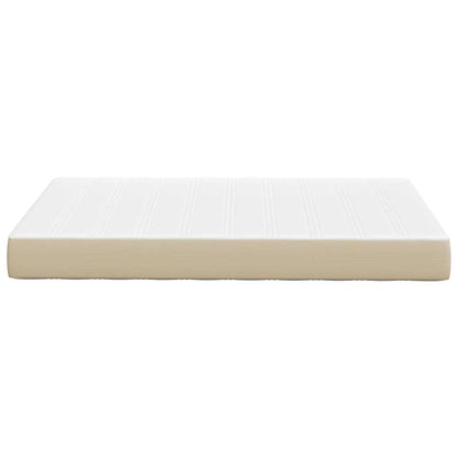 Bedmatras met matras Saliegroen 120 x 190 cm Stof