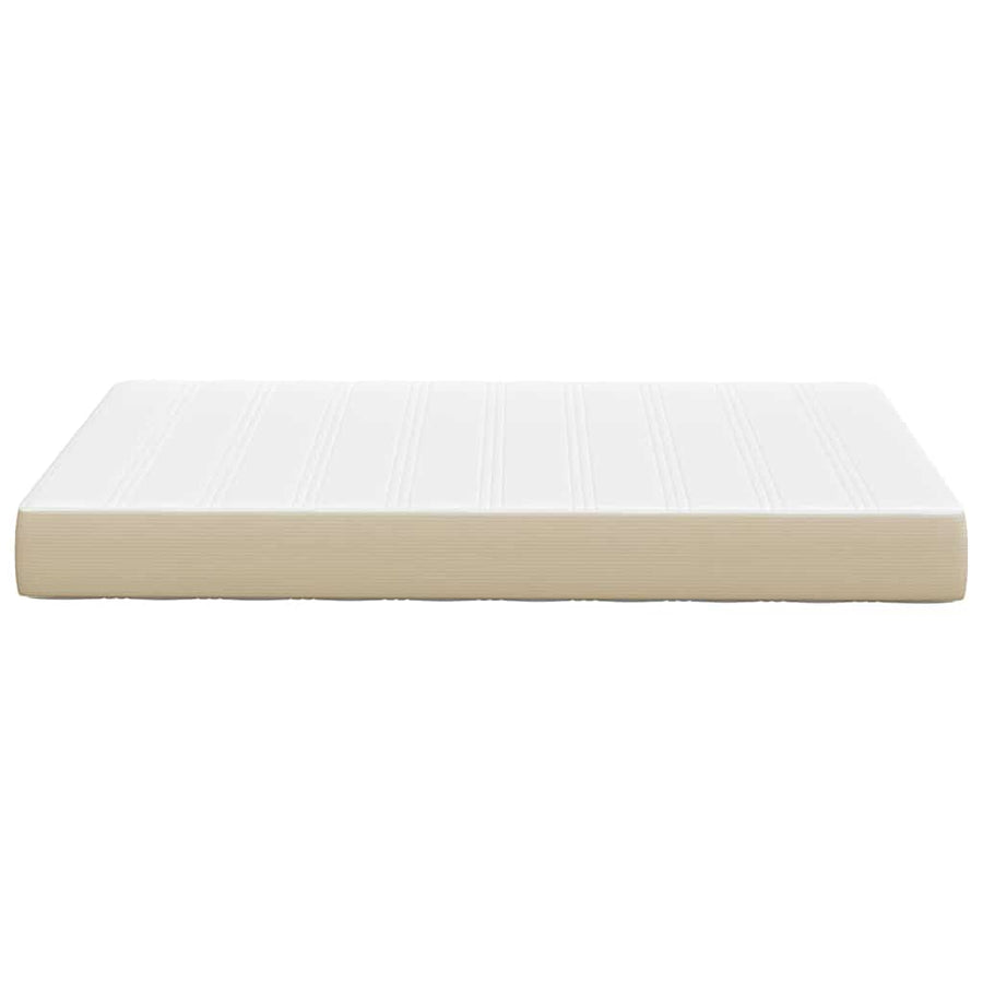 Bedmatras met matras Saliegroen 120 x 190 cm Stof