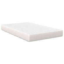 Bedmatras met matras Crème 120 x 200 cm Stof