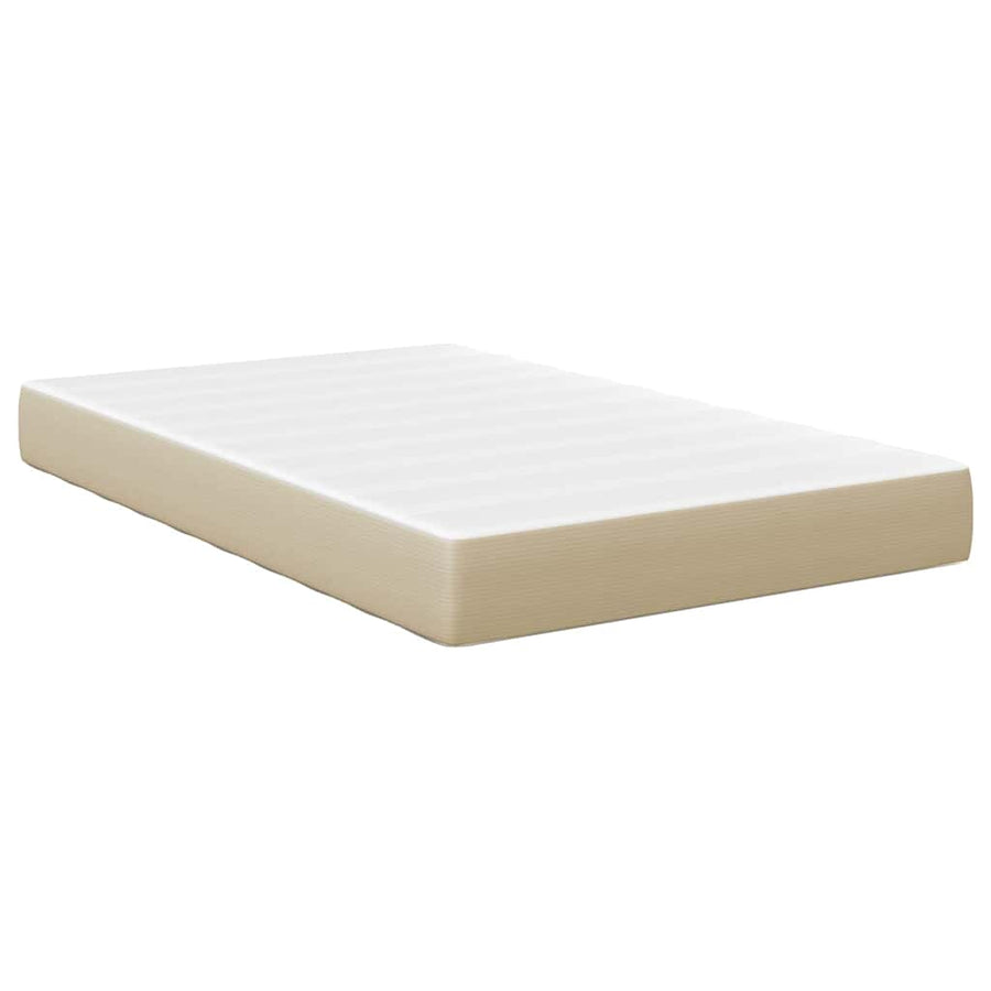 Bedmatras met matras Saliegroen 120 x 200 cm Stof