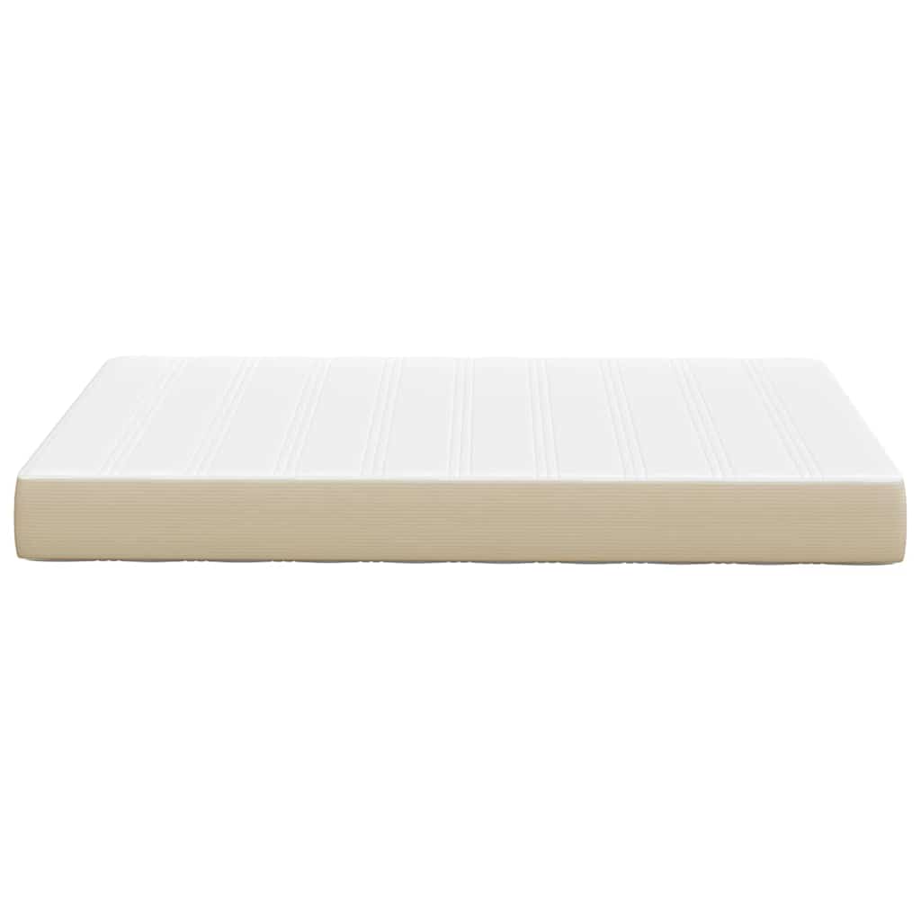 Bedmatras met matras Saliegroen 120 x 200 cm Stof