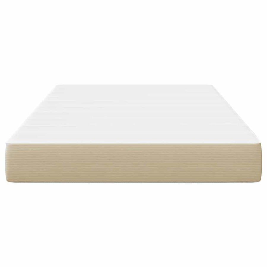 Bedmatras met matras Saliegroen 120 x 200 cm Stof
