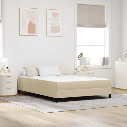 Bedmatras met matras Saliegroen 140 x 190 cm Stof