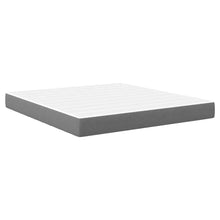 Bedmatras met matras Lichtgrijs 180 x 200 cm Stof
