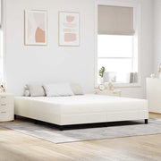 Bedmatras 180x200 cm crème polyester
