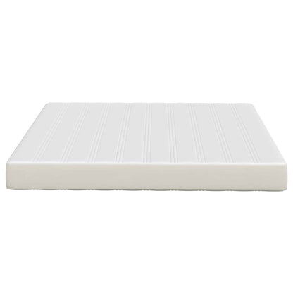 Bedmatras met matras Crème 180 x 200 cm Stof