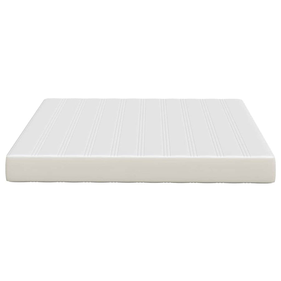 Bedmatras met matras Crème 180 x 200 cm Stof
