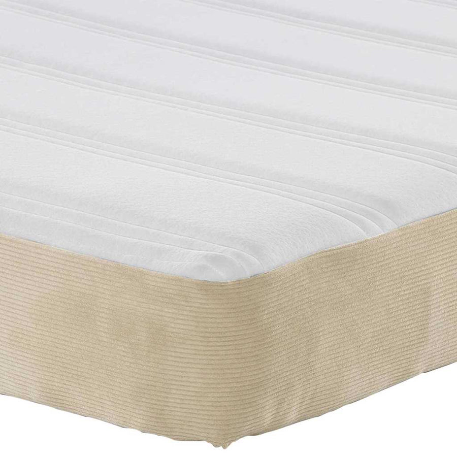 Bedmatras Met Matras Saliegroen Stof 180 x 200 cm