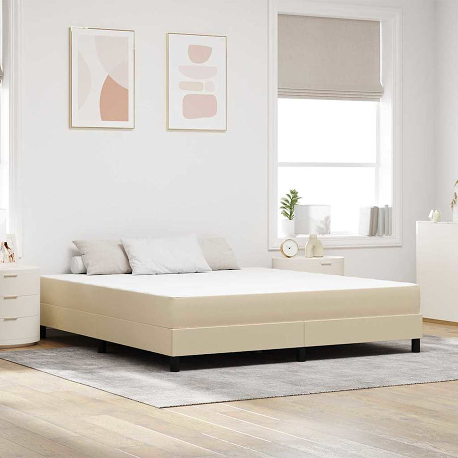 Bedmatras Met Matras Saliegroen Stof 180 x 200 cm