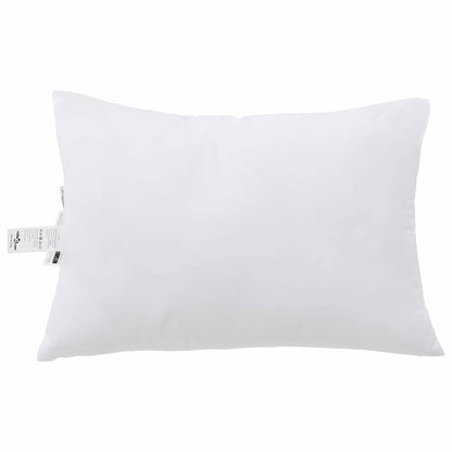 Hoofdkussen met kussen 2 pcs Wit 61 x 41 x 20 cm Polyester