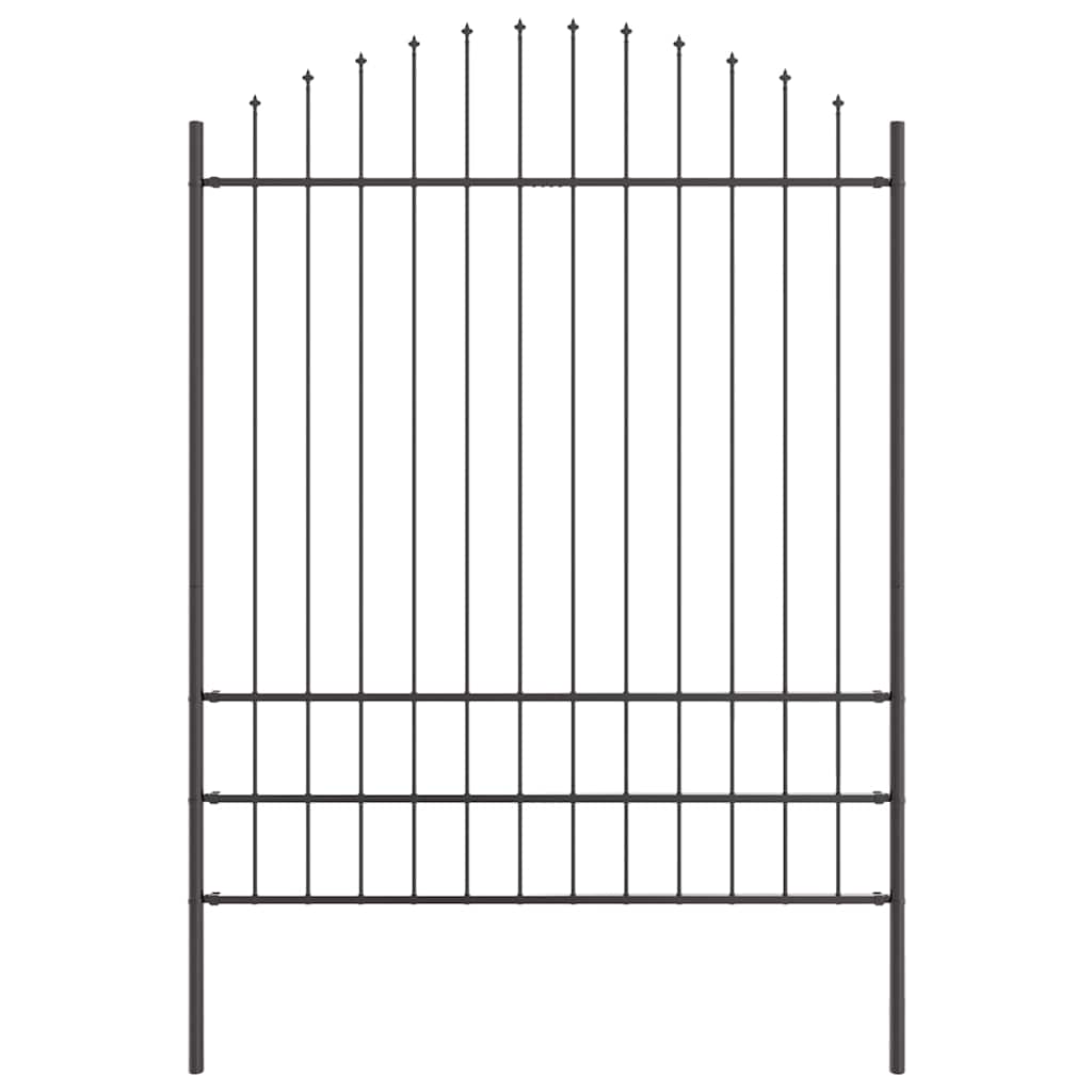 Tuinhek Grijs 170 x 225 cm Gepoedercoat staal