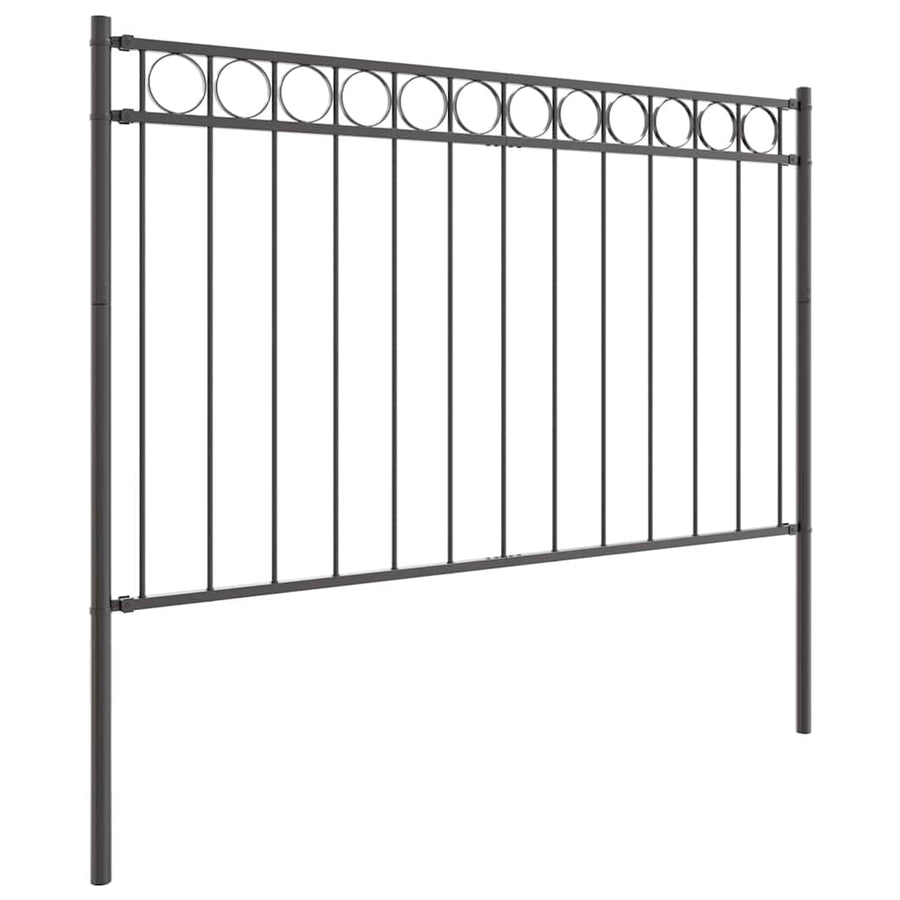 Hecelement Grijs 170 x 130 cm Staal