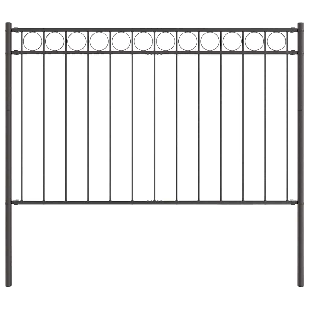Hecelement Grijs 170 x 150 cm Staal