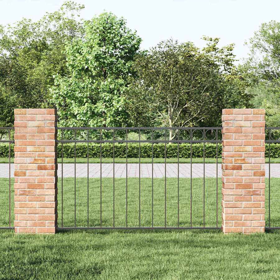 Hecelement Grijs 170 x 80 cm Staal
