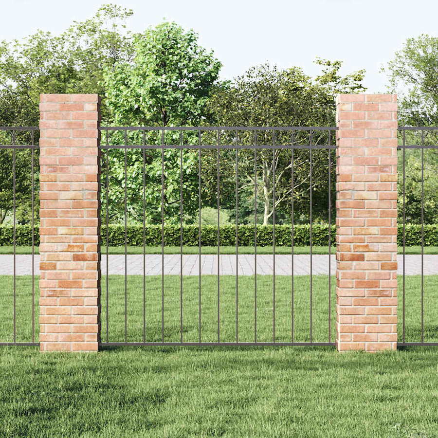 Hecelement Grijs 170 x 150 cm Staal