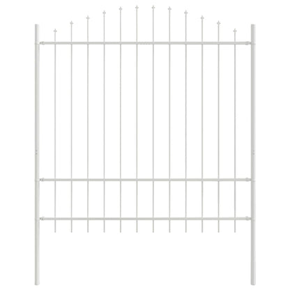 Tuinhek Wit 170 x 215 cm Gepoedercoat staal