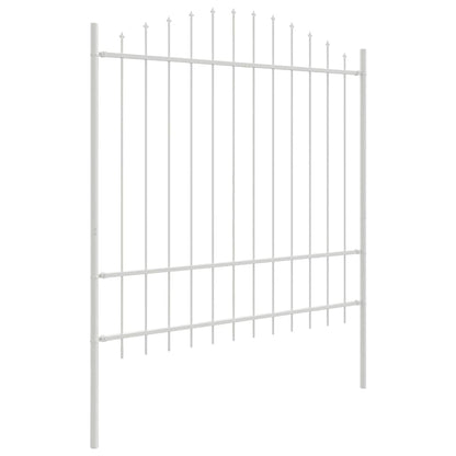 Tuinhek Wit 170 x 215 cm Gepoedercoat staal