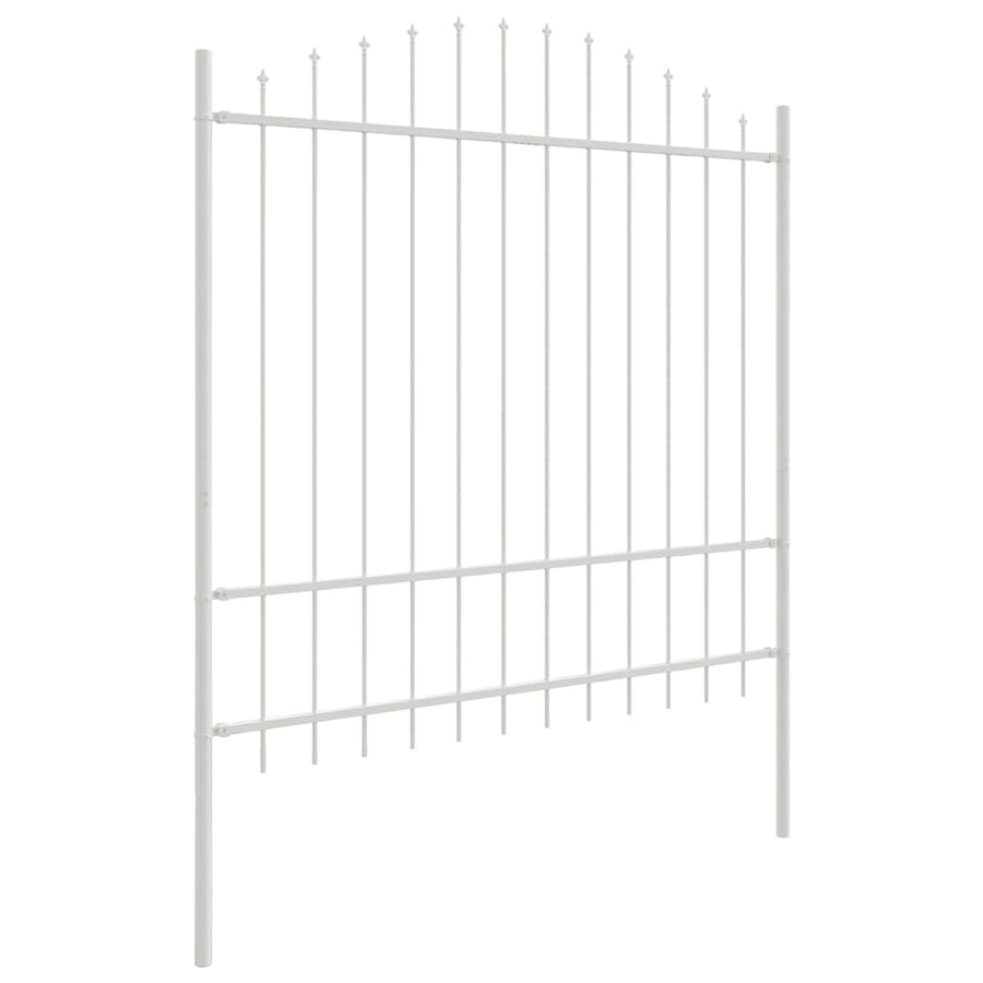 Tuinhek Wit 170 x 215 cm Gepoedercoat staal