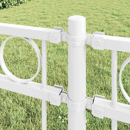 Hecelement Wit 170 x 130 cm Staal