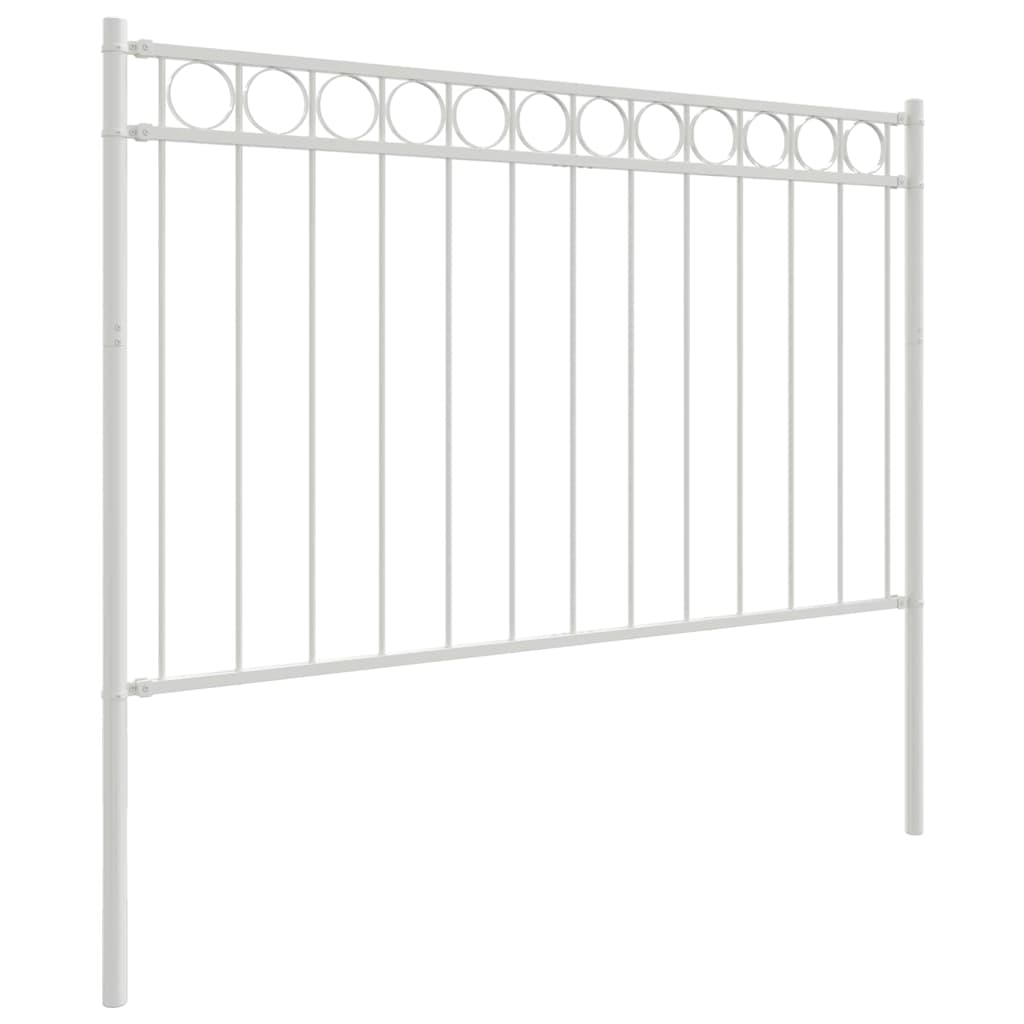 Hecelement Wit 170 x 130 cm Staal