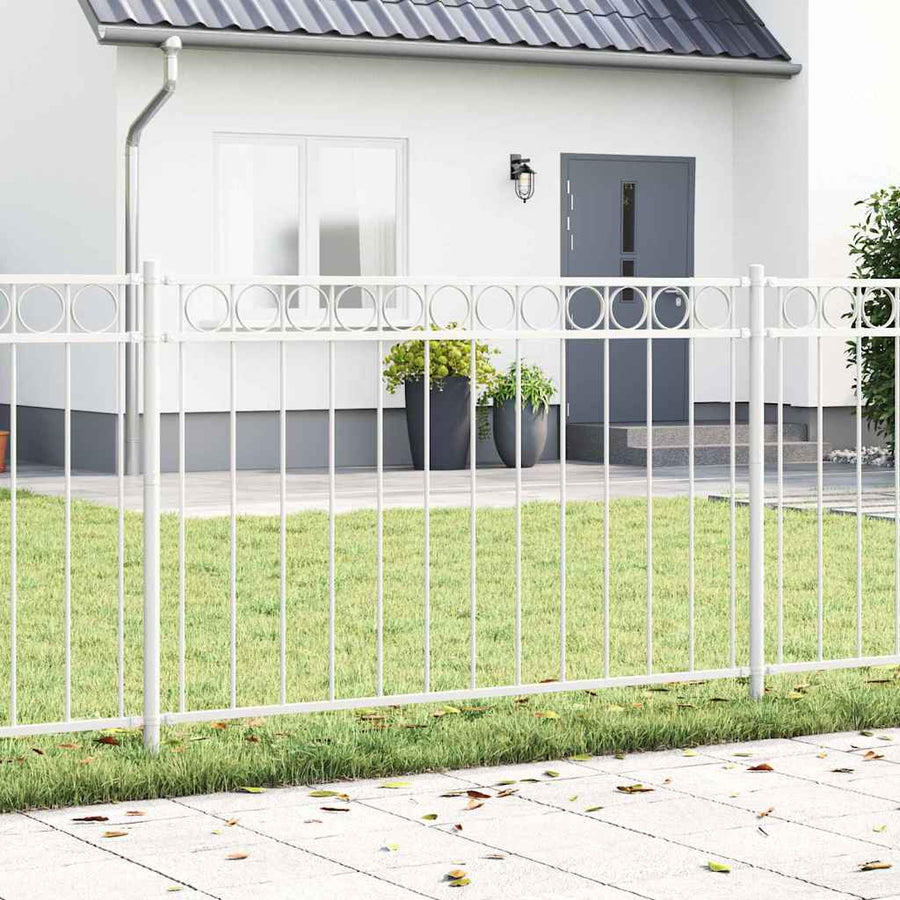 Hecelement Wit 170 x 150 cm Staal