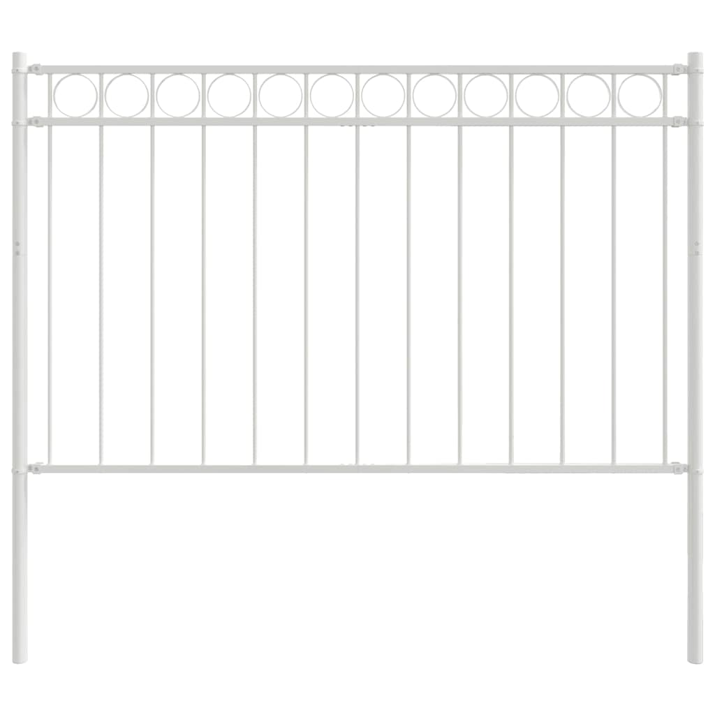 Hecelement Wit 170 x 150 cm Staal
