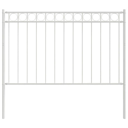 Hecelement Wit 170 x 150 cm Staal