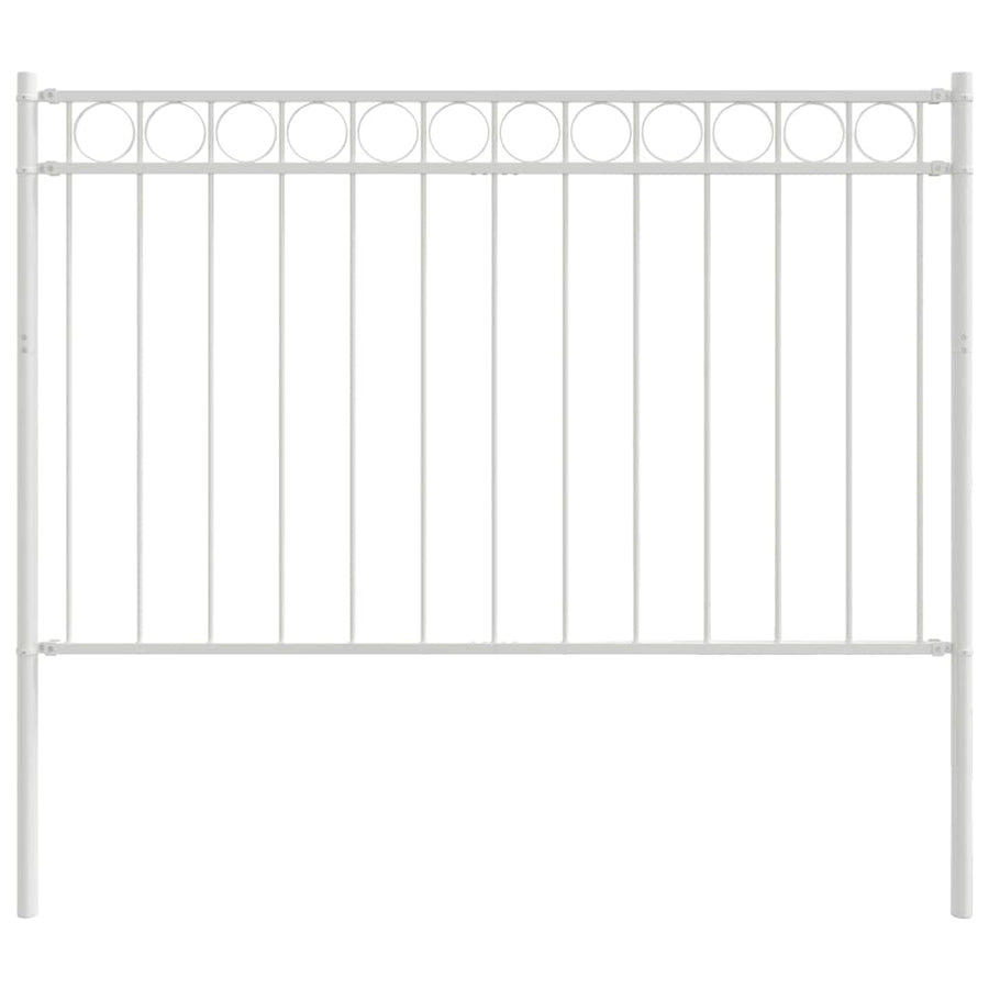 Hecelement Wit 170 x 150 cm Staal