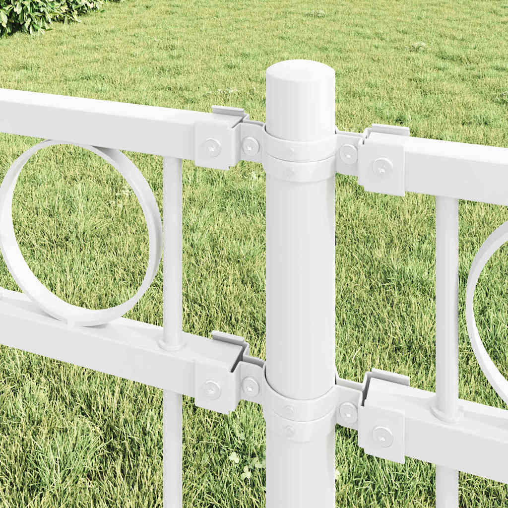 Hecelement Wit 170 x 170 cm Staal