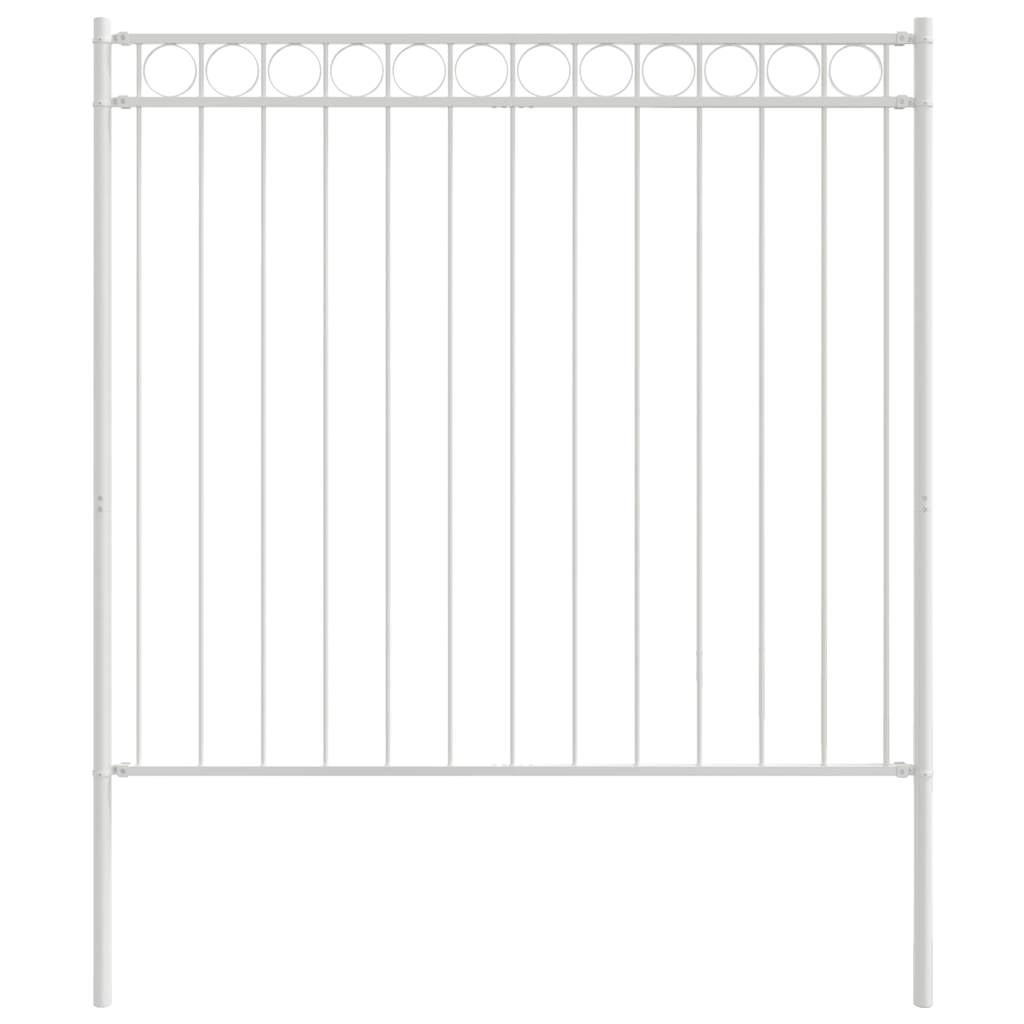 Hecelement Wit 170 x 170 cm Staal