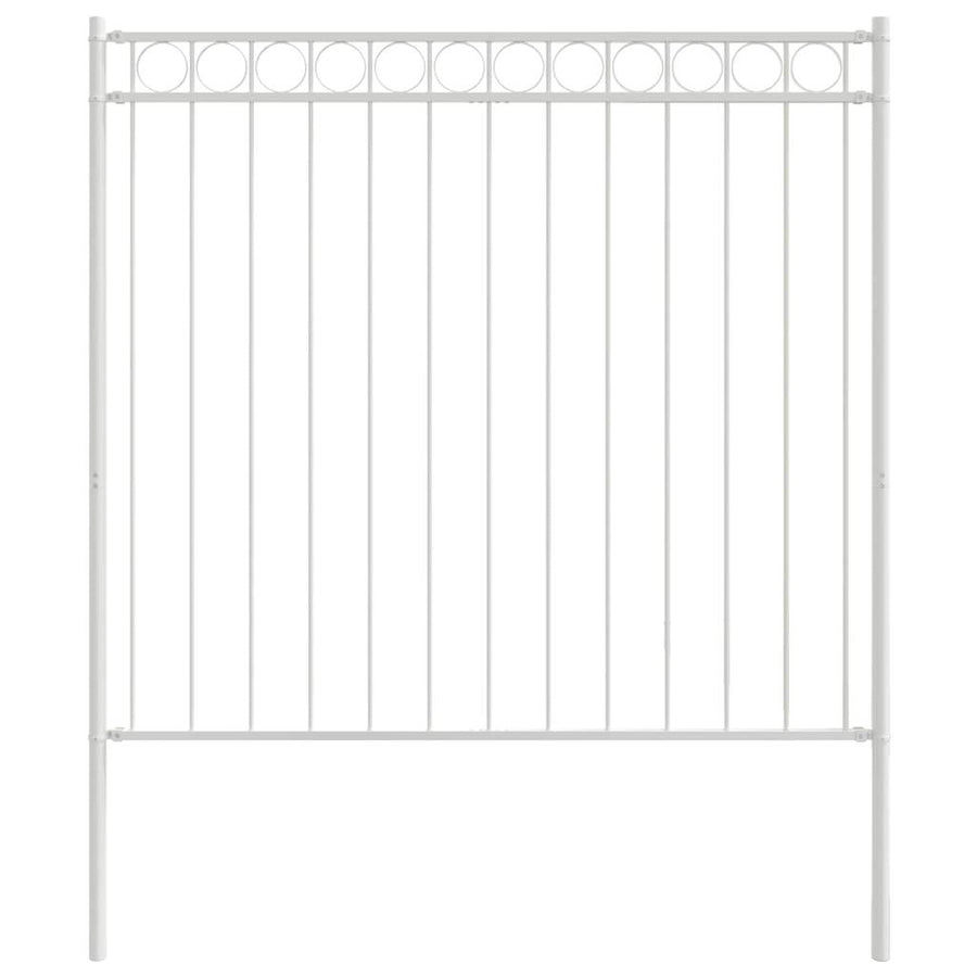 Hecelement Wit 170 x 170 cm Staal